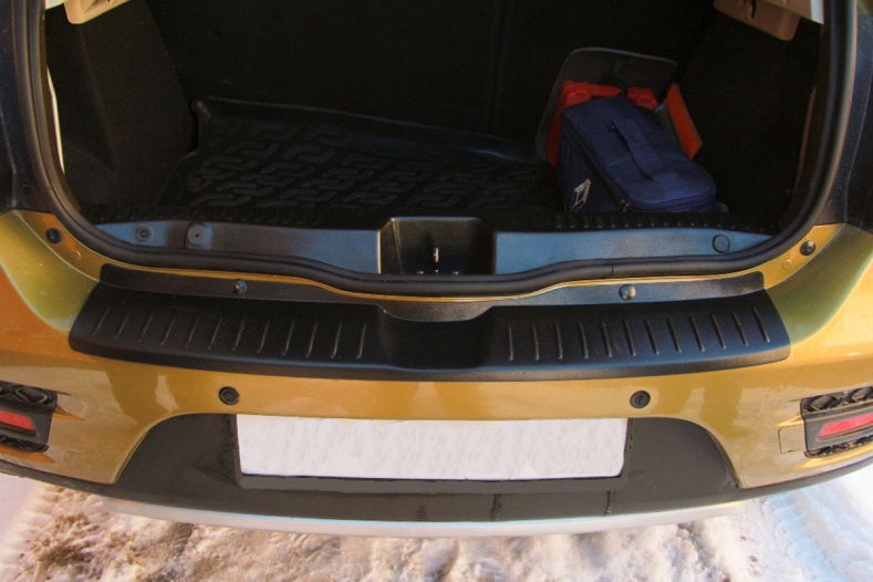 Накладка в проем багажника Renault Sandero (с 2013)