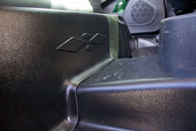 Накладки на ковролин Renault Kaptur (с 2016) - под заднее сиденье
