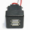Миниатюра USB-зарядное устройство 2110 - 2 разъема