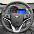 Миниатюра Кожаная оплетка для перетяжки руля Chevrolet Aveo (2011-2020)