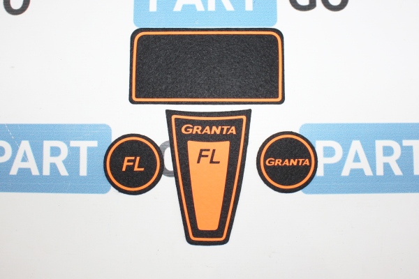 Миниатюра Коврики тоннеля пола с неоновым логотипом «Granta FL»