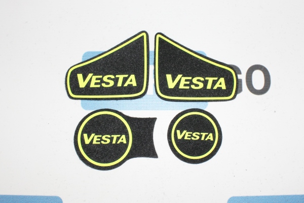 Коврики тоннеля пола с неоновым логотипом «Vesta»