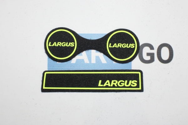 Коврики тоннеля пола с неоновым логотипом «Largus»