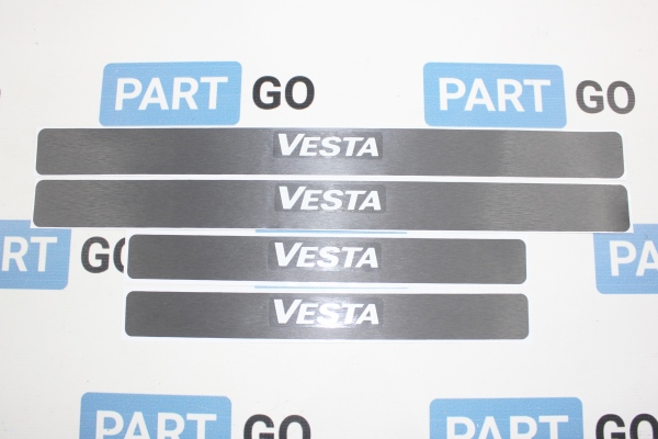 Наклейки порогов «Vesta»