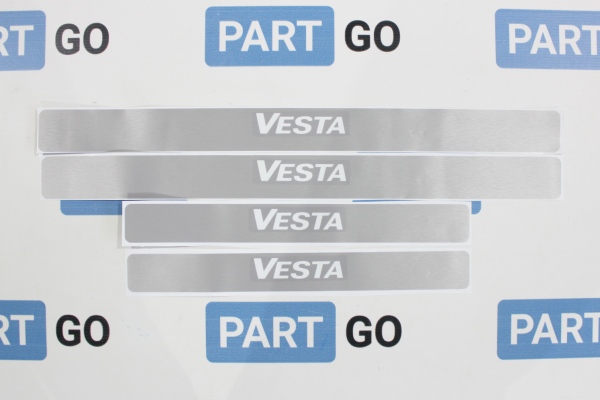 Наклейки порогов «Vesta»